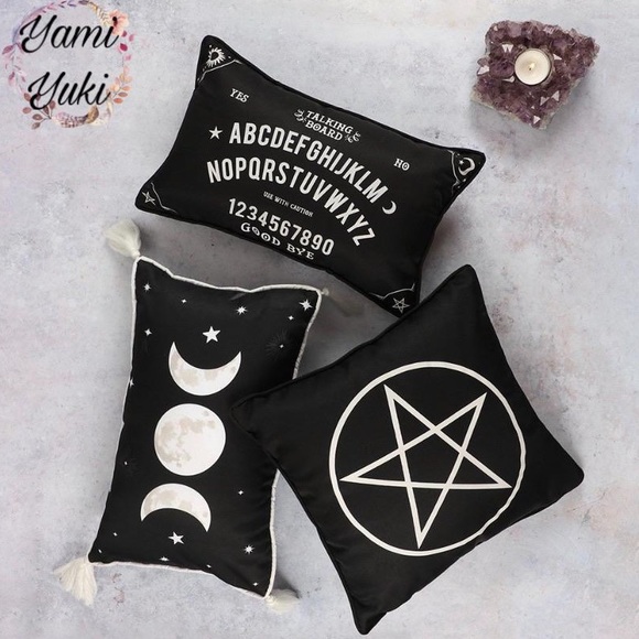 Witch Aesthetic Halloween Merch Protected by Witchcraft Wicca Pagan Pentagram Throw Pillow 16x16 Multicolor Witch Aesthetic Halloween Merch Protected by Witchcraft Wicca Pagan Pentagram Throw Pillow 16x16 Multicolor